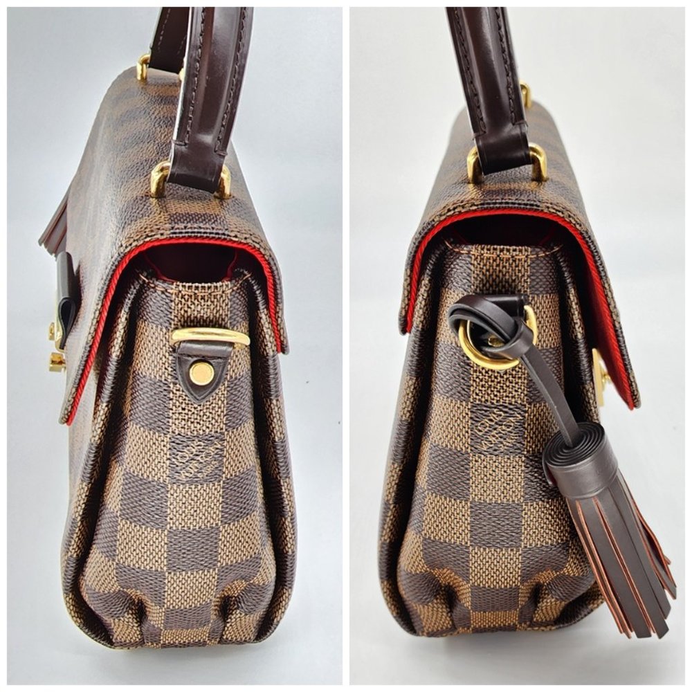 Louis Vuitton Croisette Damier Ebene Canvas Crossbody bag | Like New Condition - Picture 7 of 9